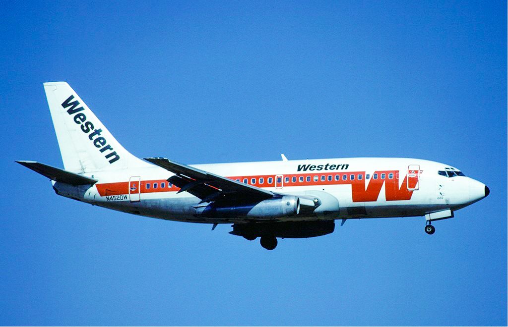 Western Airlines Boeing 737-200