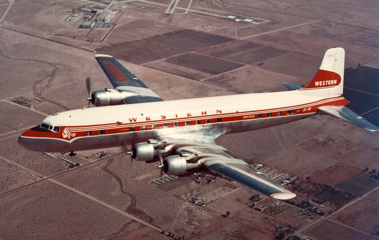 Western Airlines DC-6