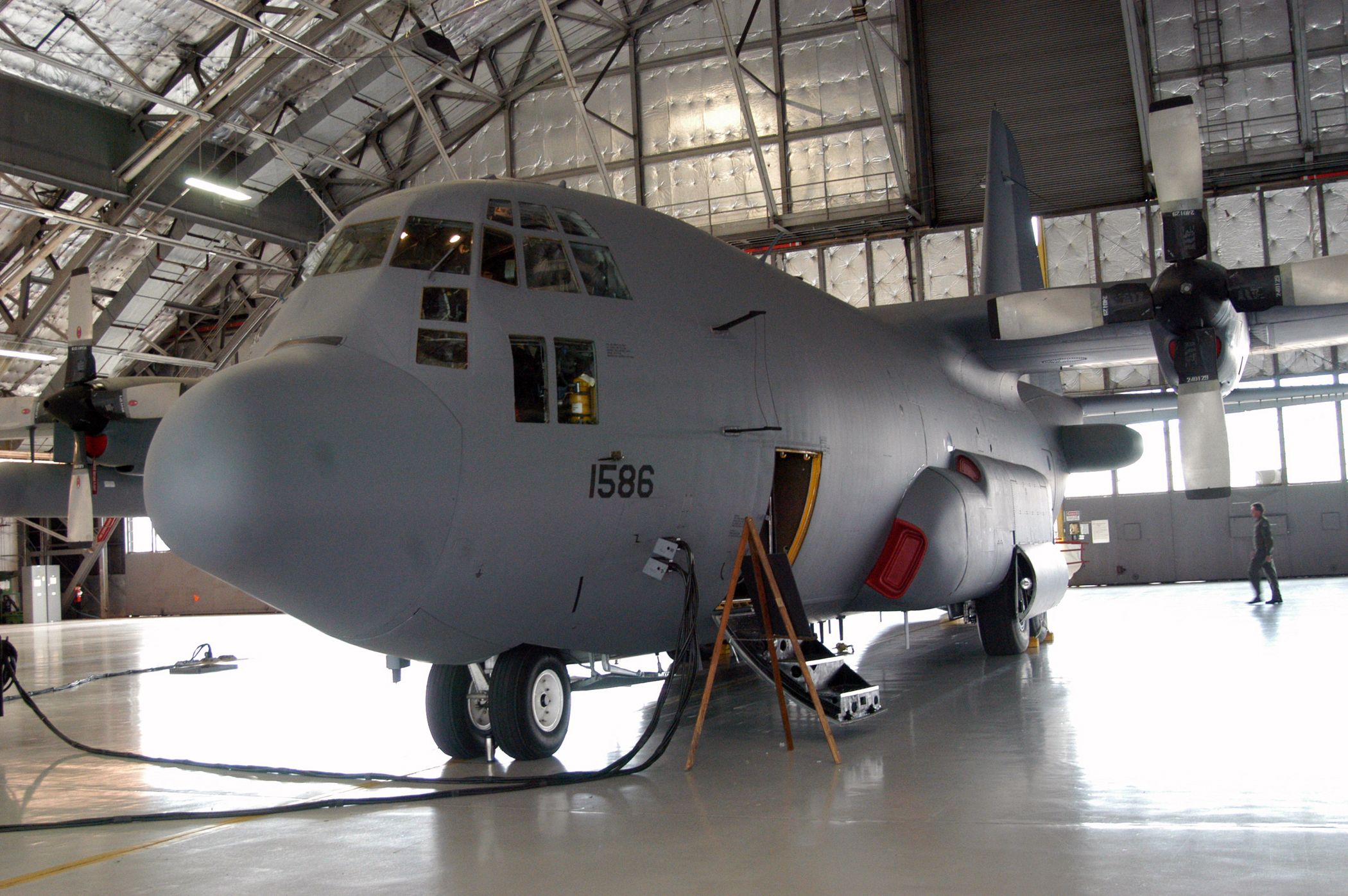 EC-130H of the US Air Force