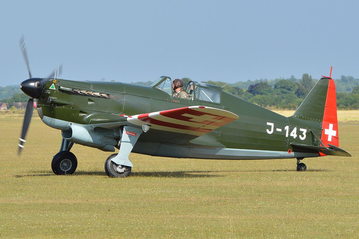 Swiss-built French Morane-Saulnier M.S.406