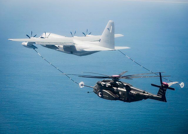 C-130 refueling