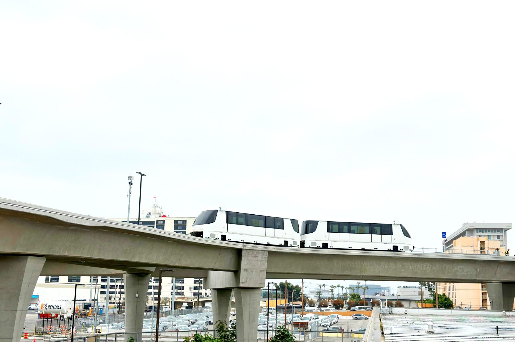 LAX People Mover.