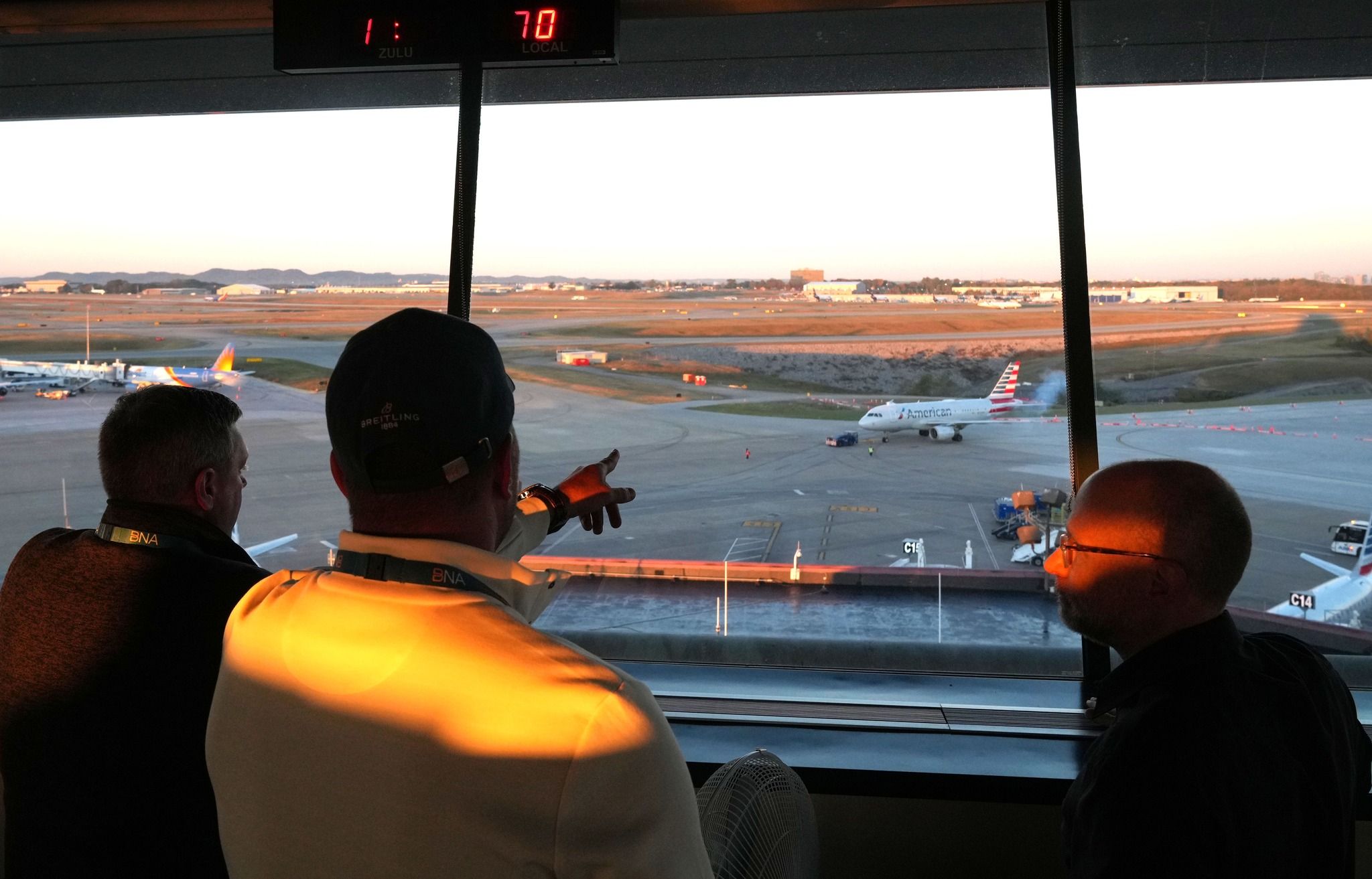 Nashville International Airport Tower.