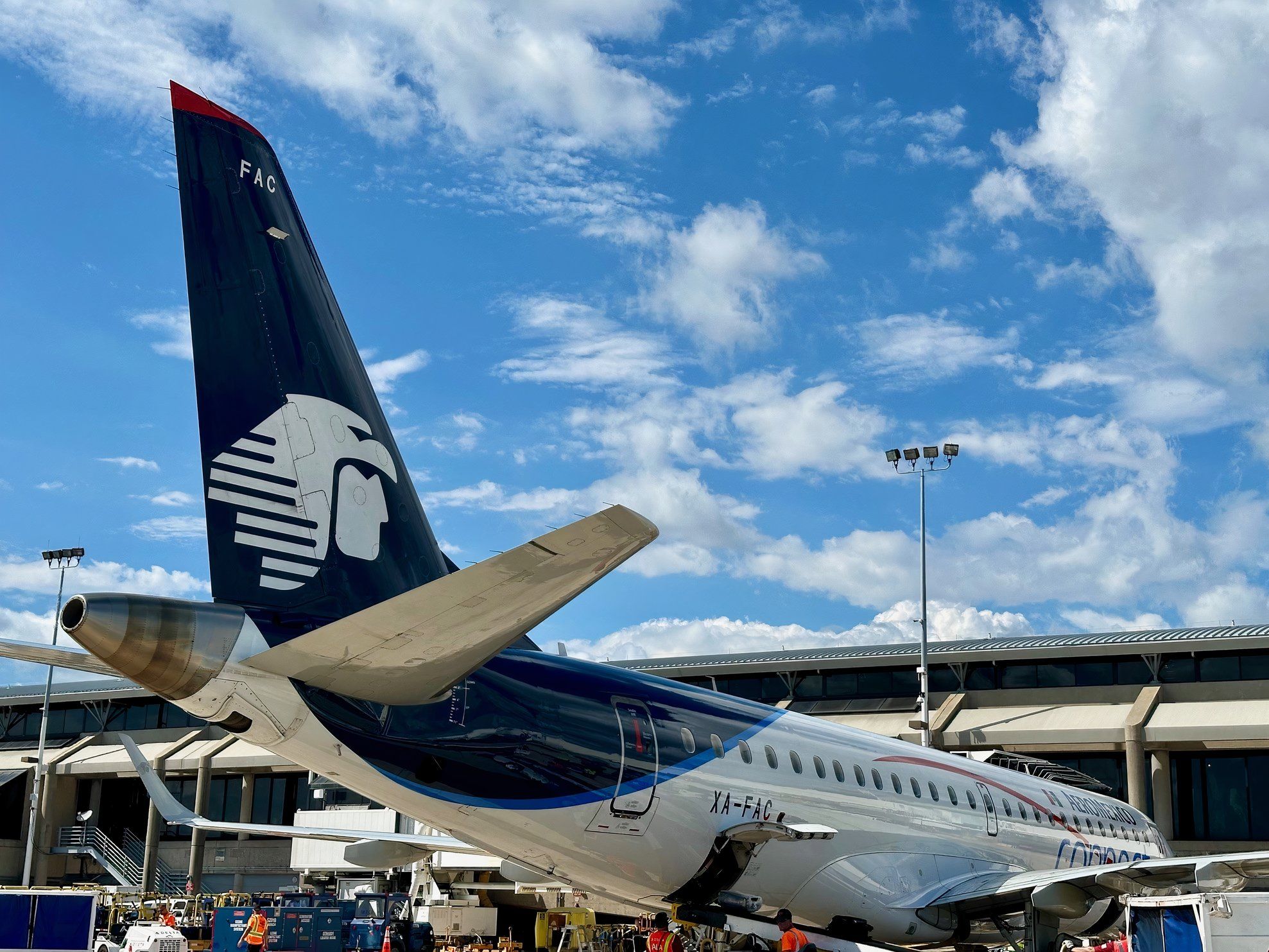 Aeromexico lands in Tampa
