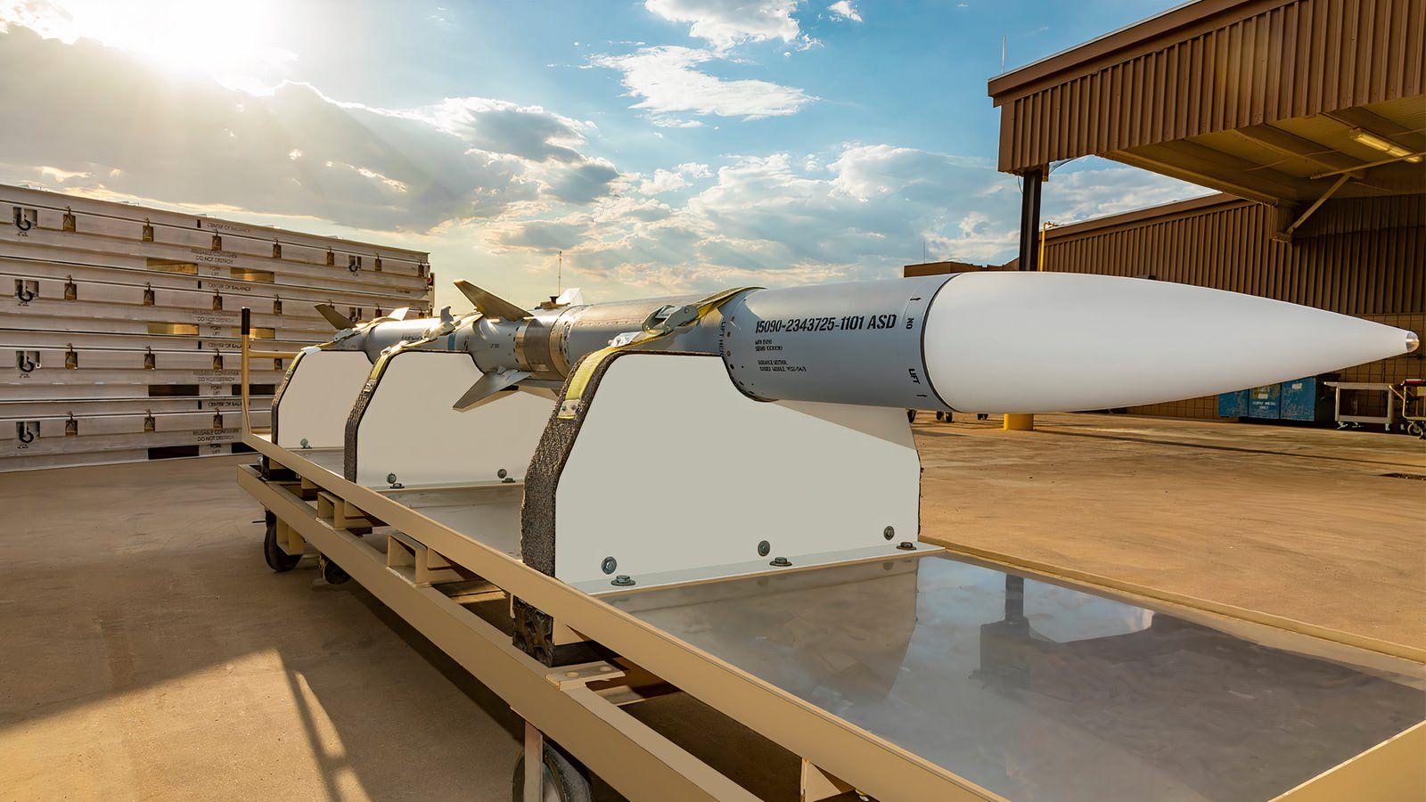 AIM-120 D-3 AMRAAM on a Table