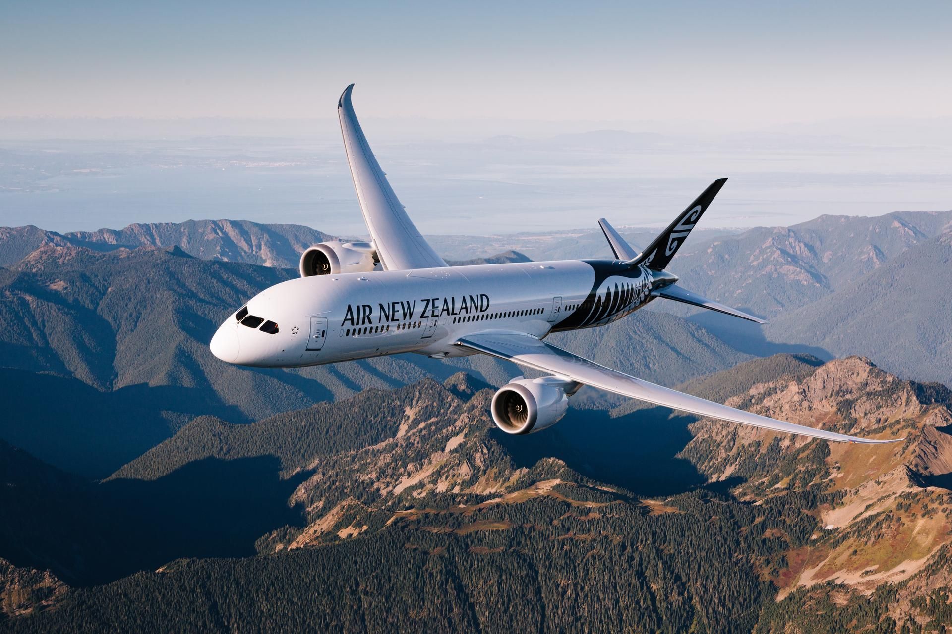 Air New Zealand 787-9 In Flight