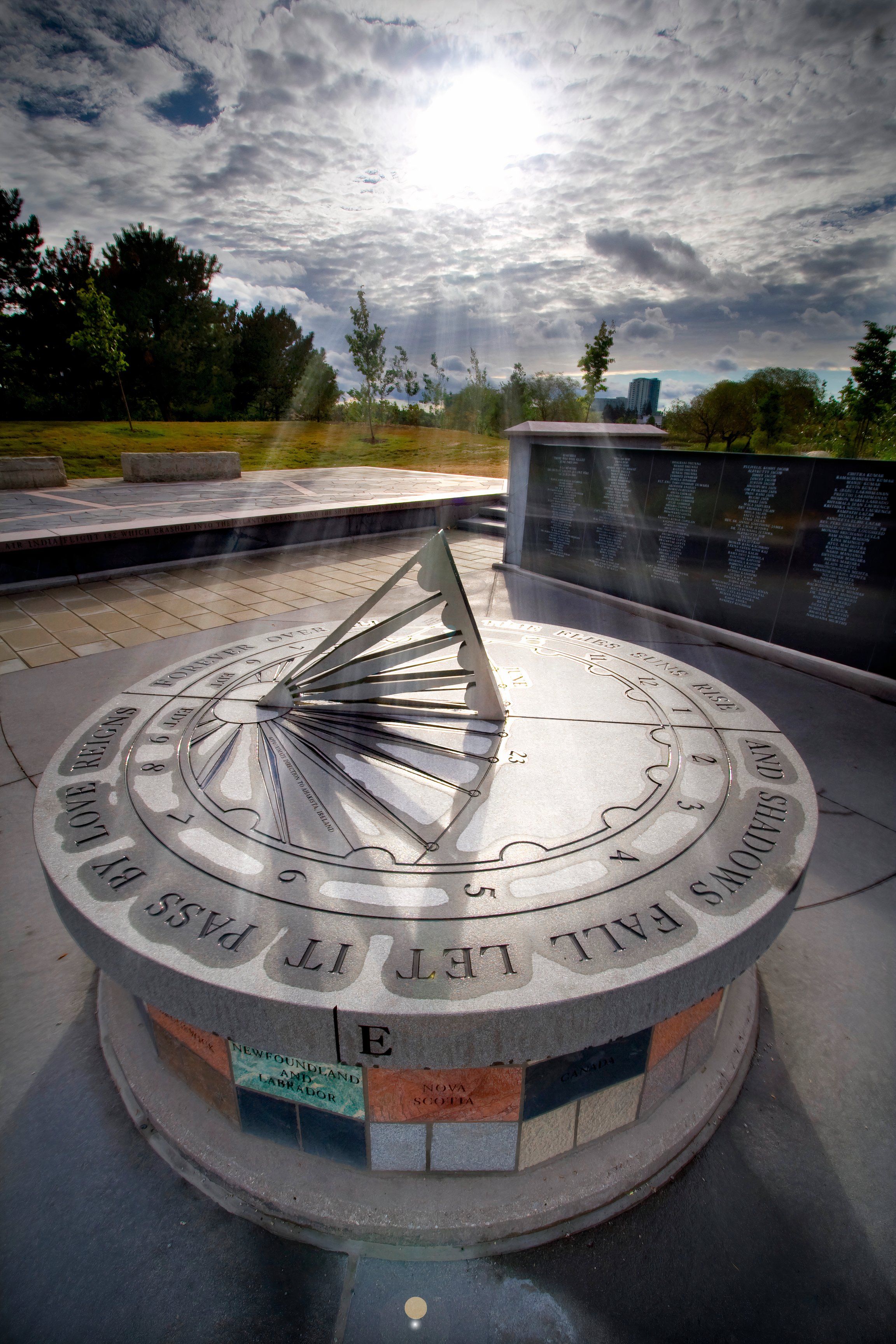 Air India Flight 182 memorial in Toronto, Ontario