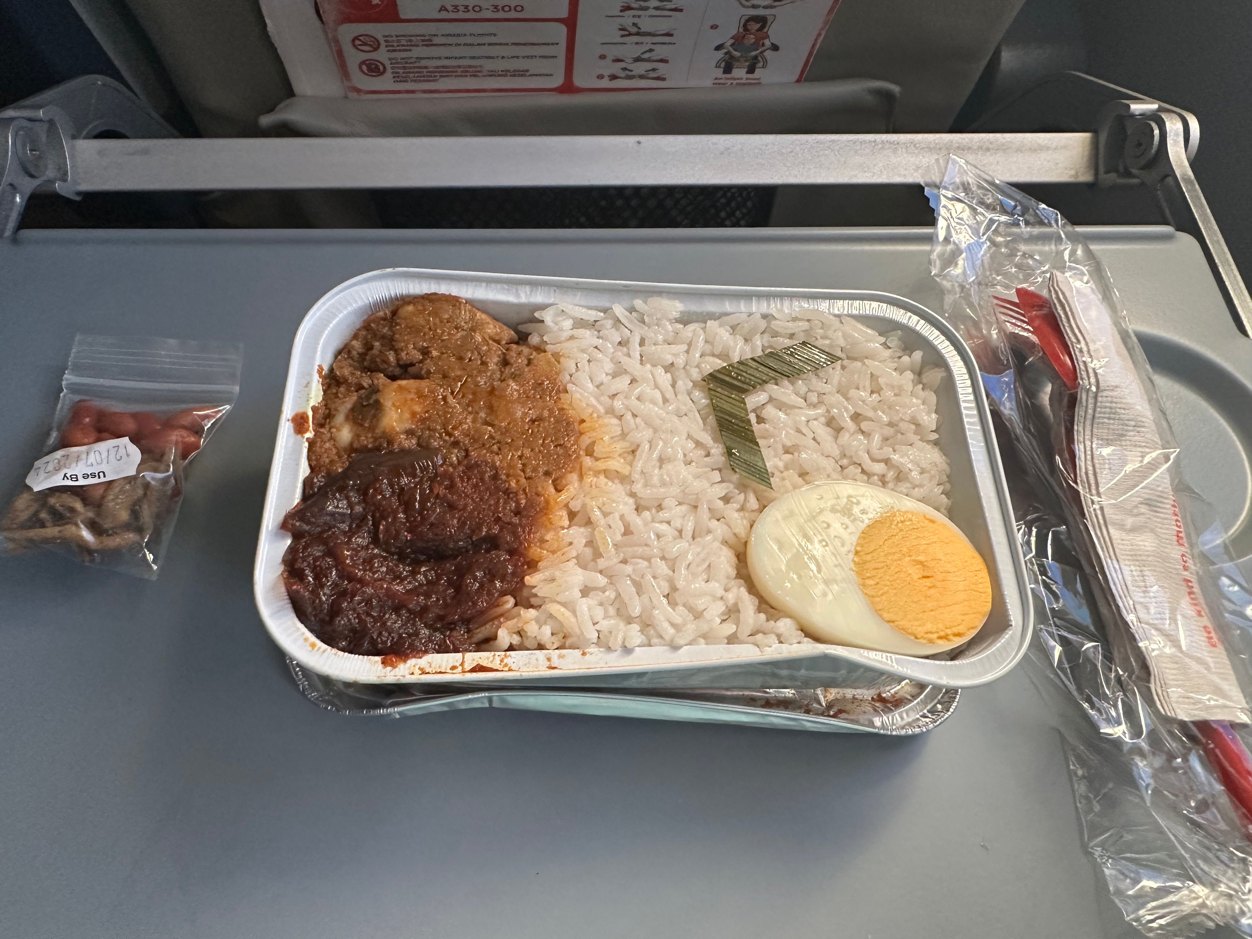 AirAsia X Nasi Lemak Doran