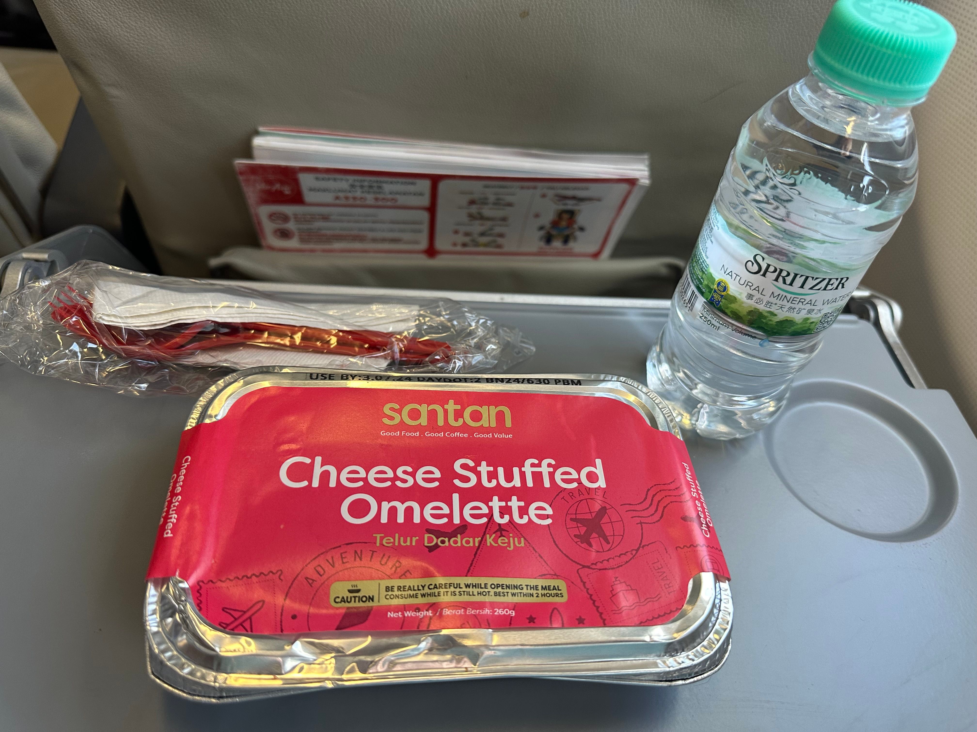 AirAsia X Omelette 