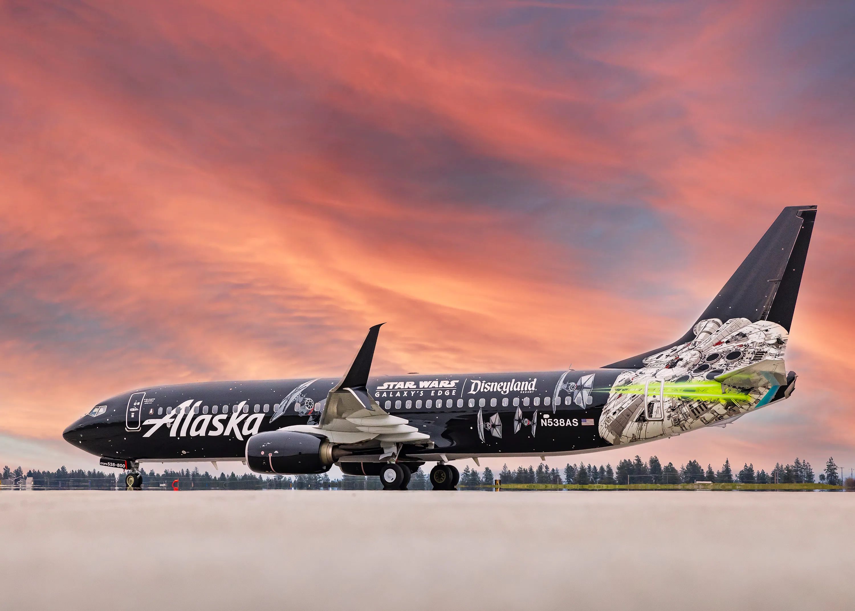 Alaska Airlines Star Wars Livery