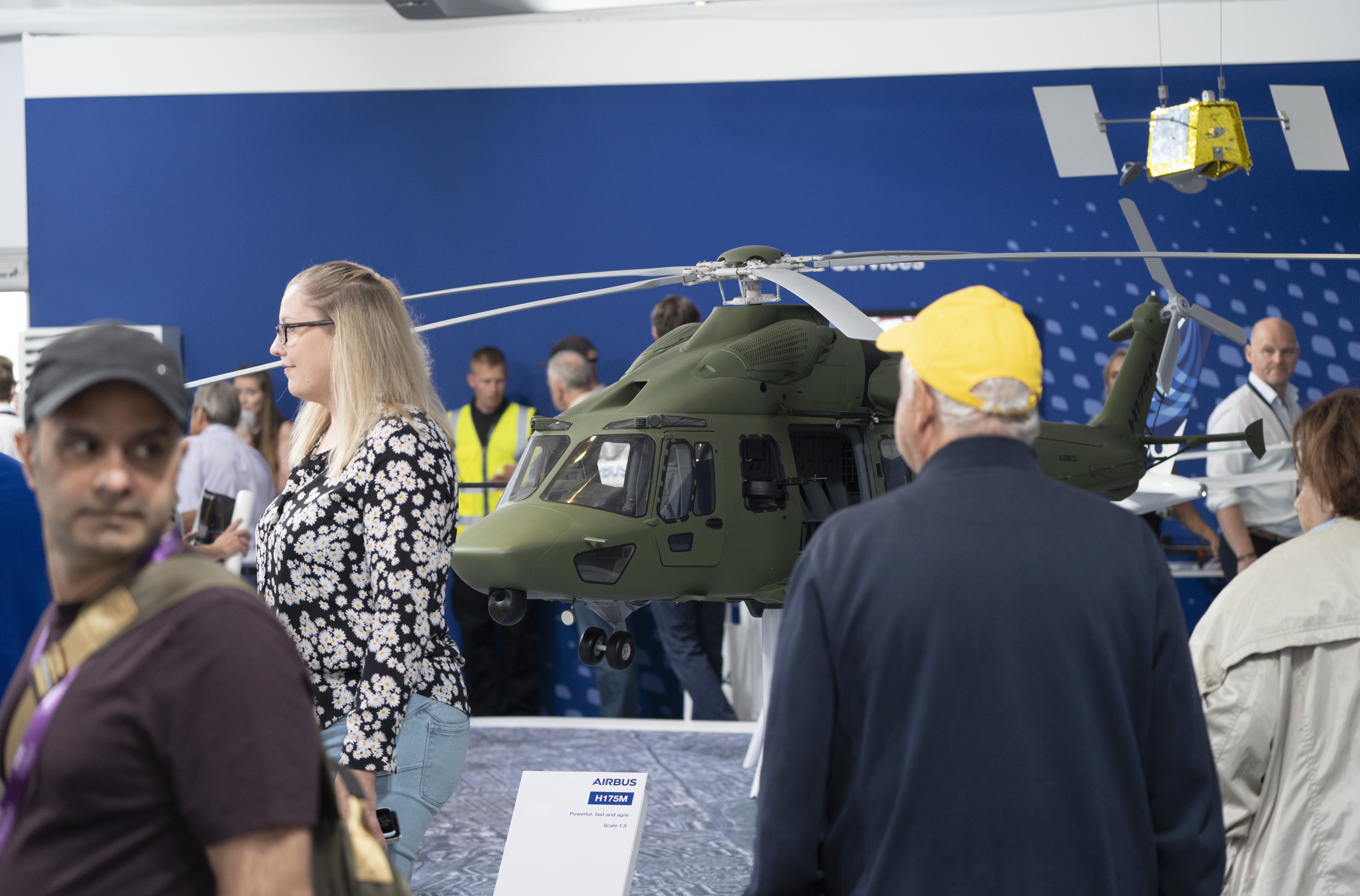 Ambiance at Farnborough airshow