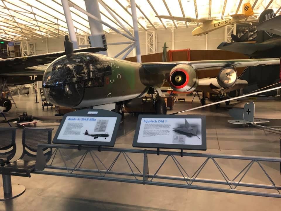 Arado Ar 234 Bliz jet bomber (Udvar-Hazy Center)