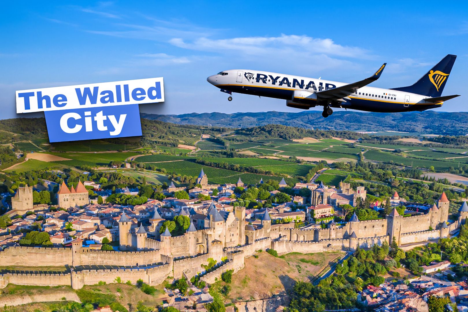 The Walled City: Examining Carcassonne Airports Various Routes Over The Years