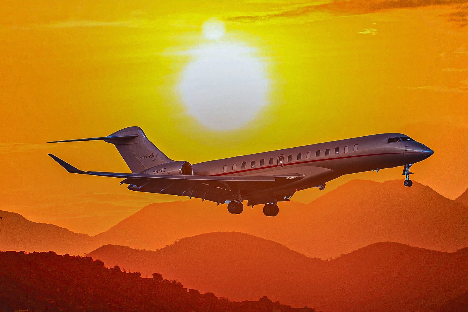 How Does Vista Global Offer Private Jet Flights?