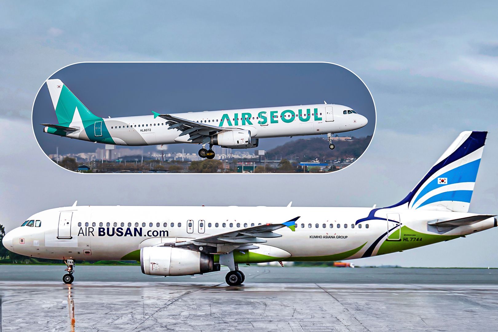 Asiana's Low-Cost Subsidiaries: Air Seoul and Air Busan