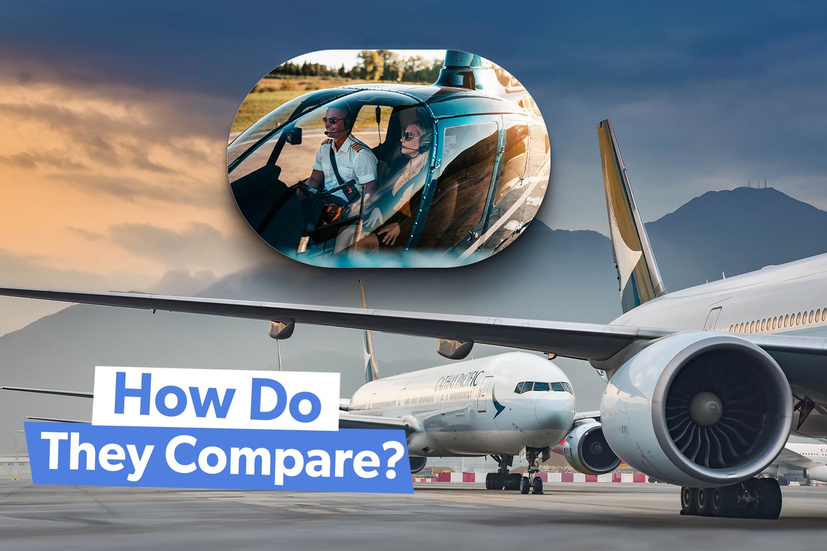 直升機與固定翼飛機客製化縮圖