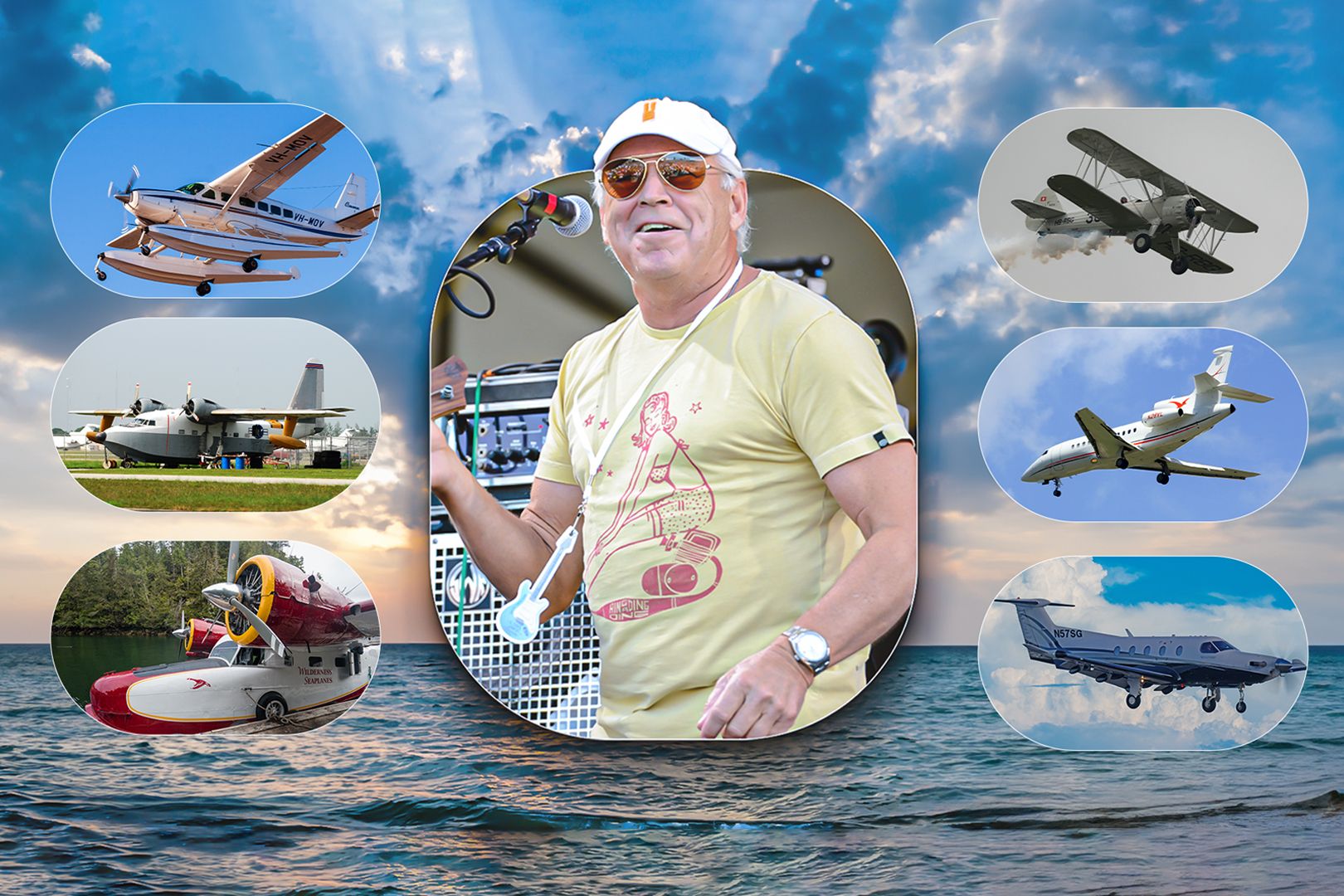 The 5 Aircraft That Jimmy Buffett Used To Fly