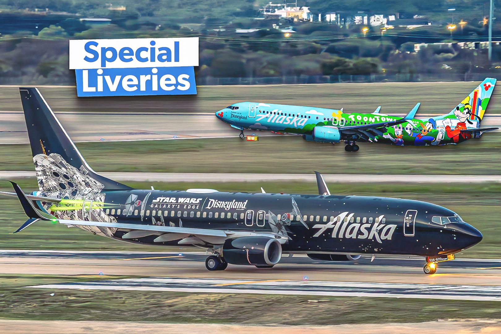 Alaska Airlines Special Liveries Custom Thumbnail