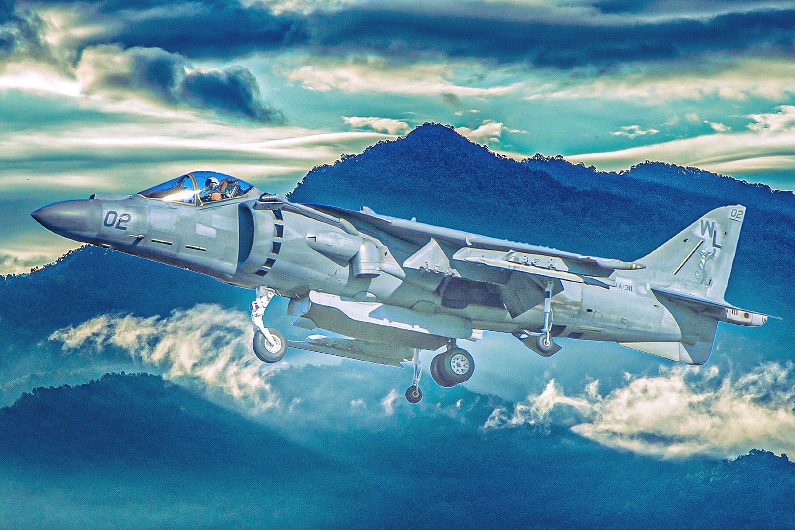 Artboard 2 3_2 AV-8B Harrier II 運行歷史