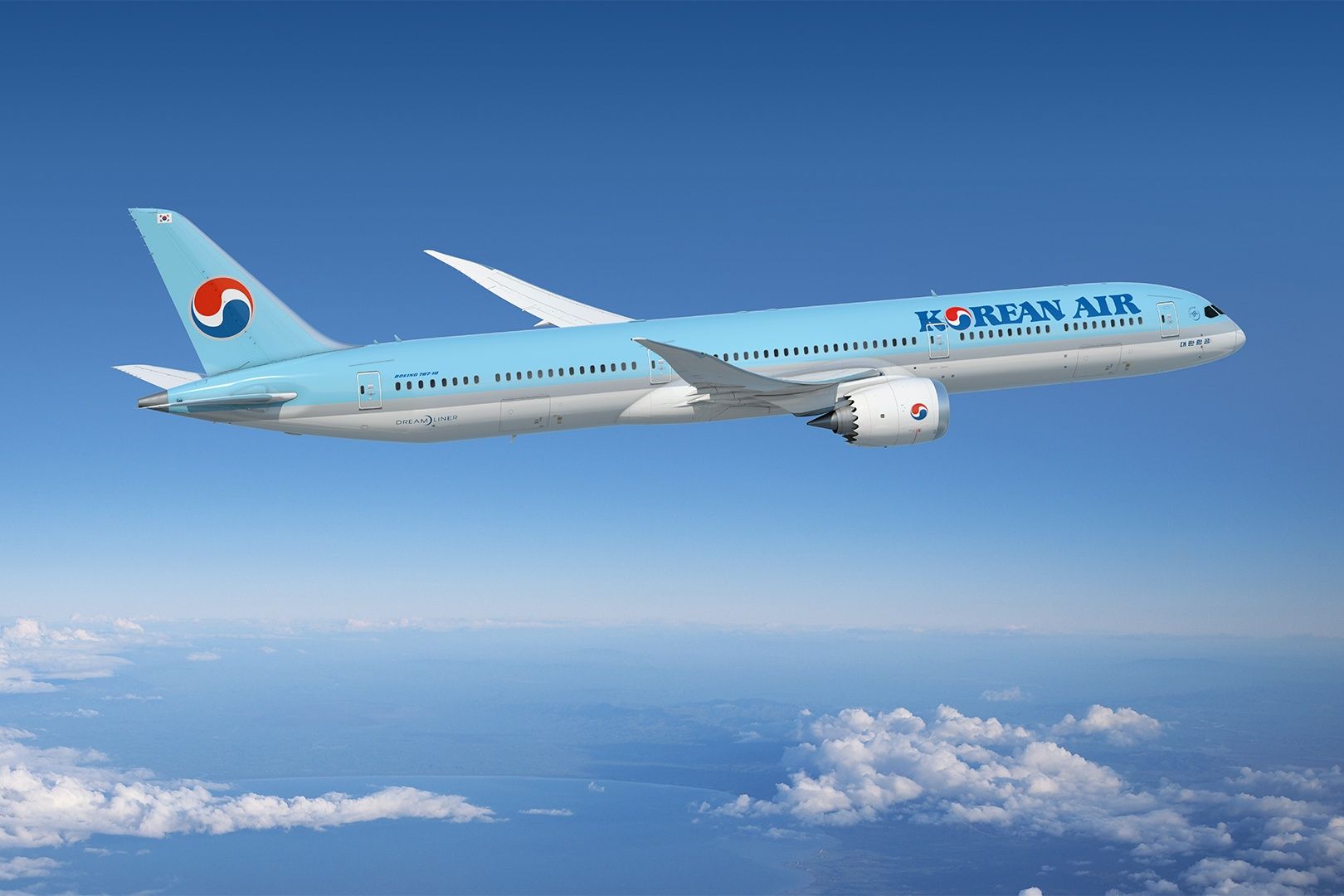 Korean Air Boeing 787-10 rendering