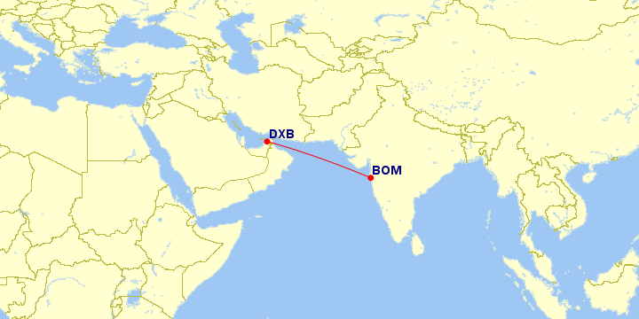 BOM-DXB