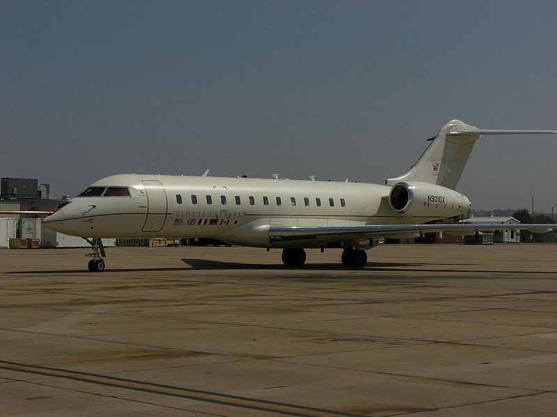 Bombardier Global 6000 aircraft configured as a BACN aircraft August 2007