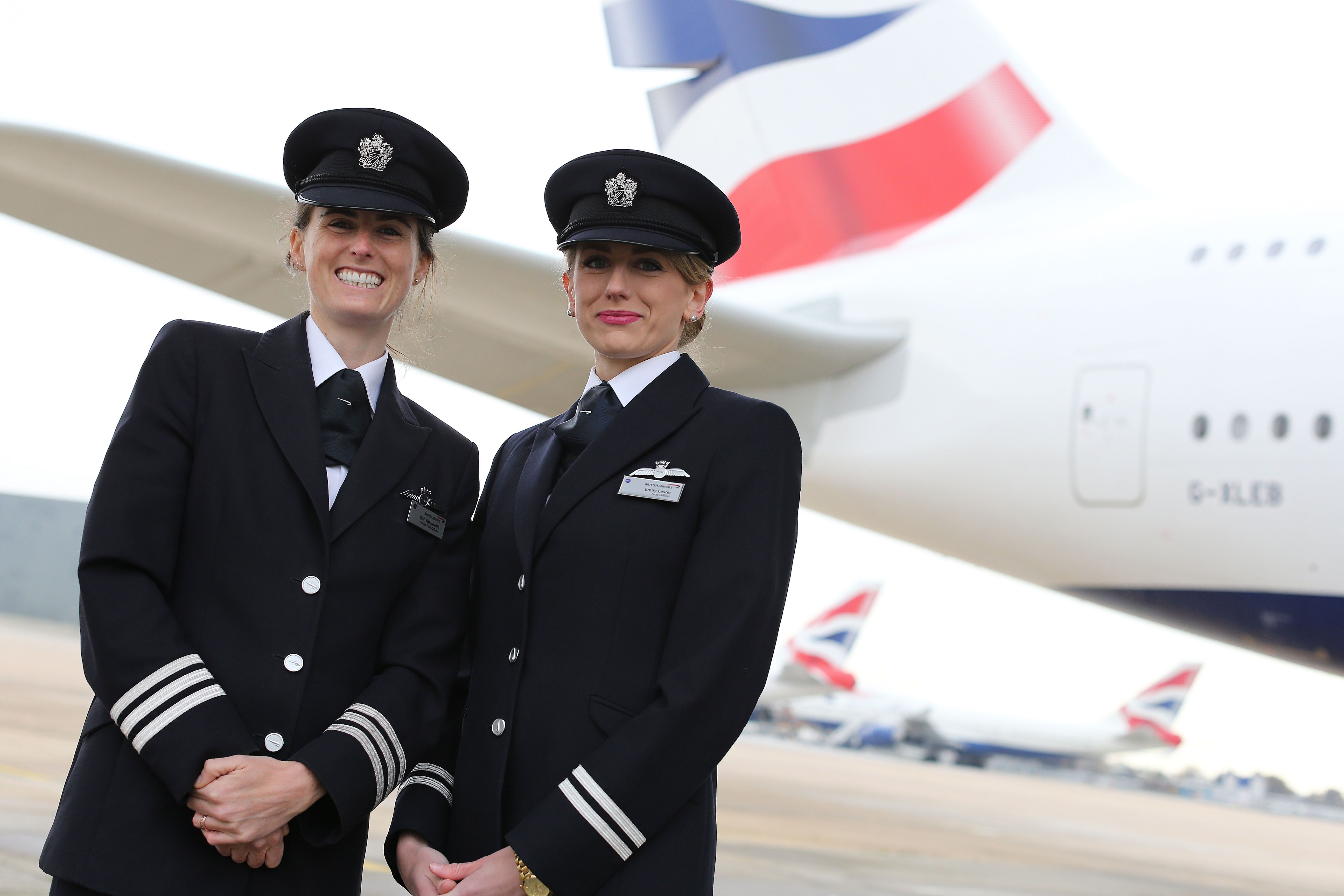 british airways female pilots