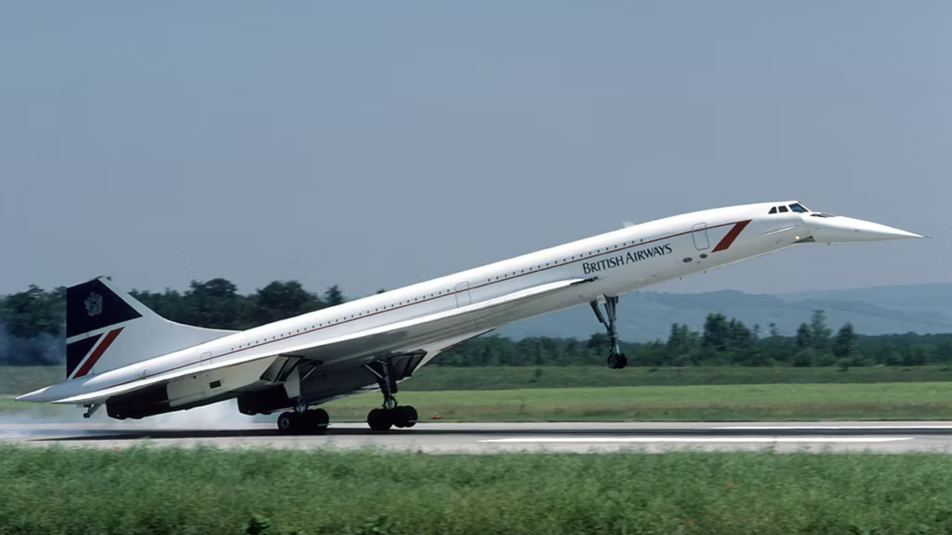 British_Airways_Concorde Taking Off