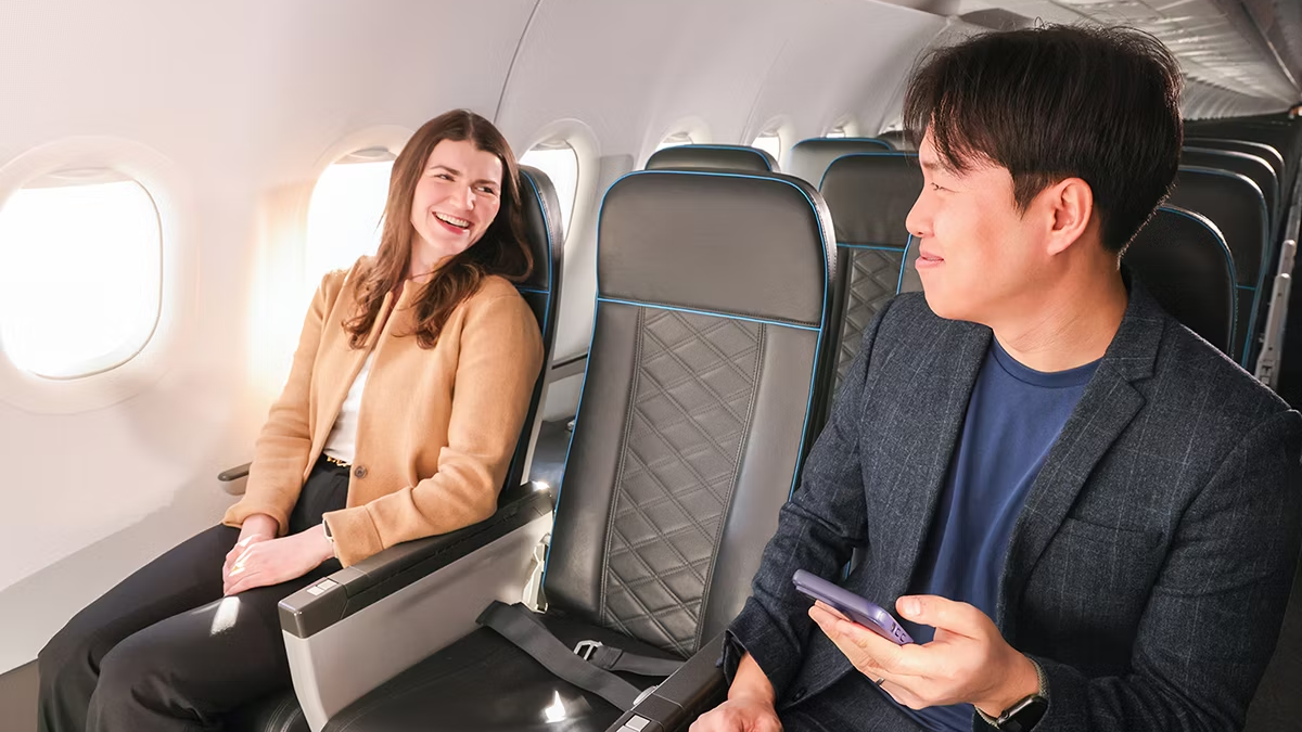 Frontier Airlines UpFront Plus seats