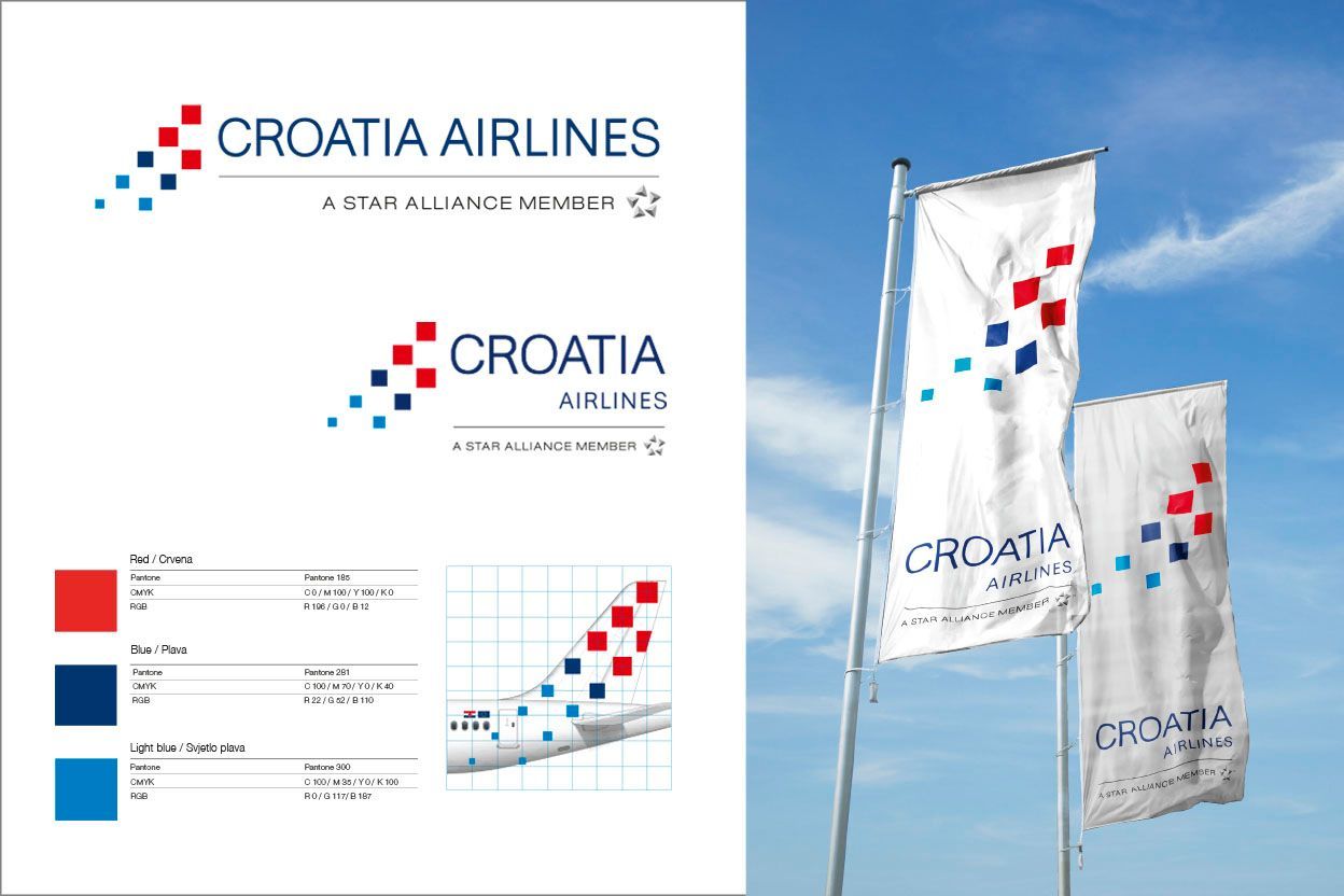 Croatia Airlines new visual identity