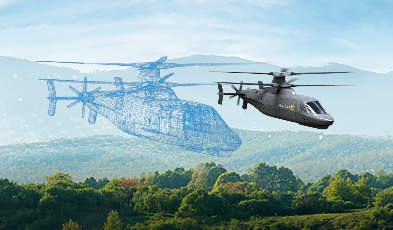 Sikorsky Raider X rendering 