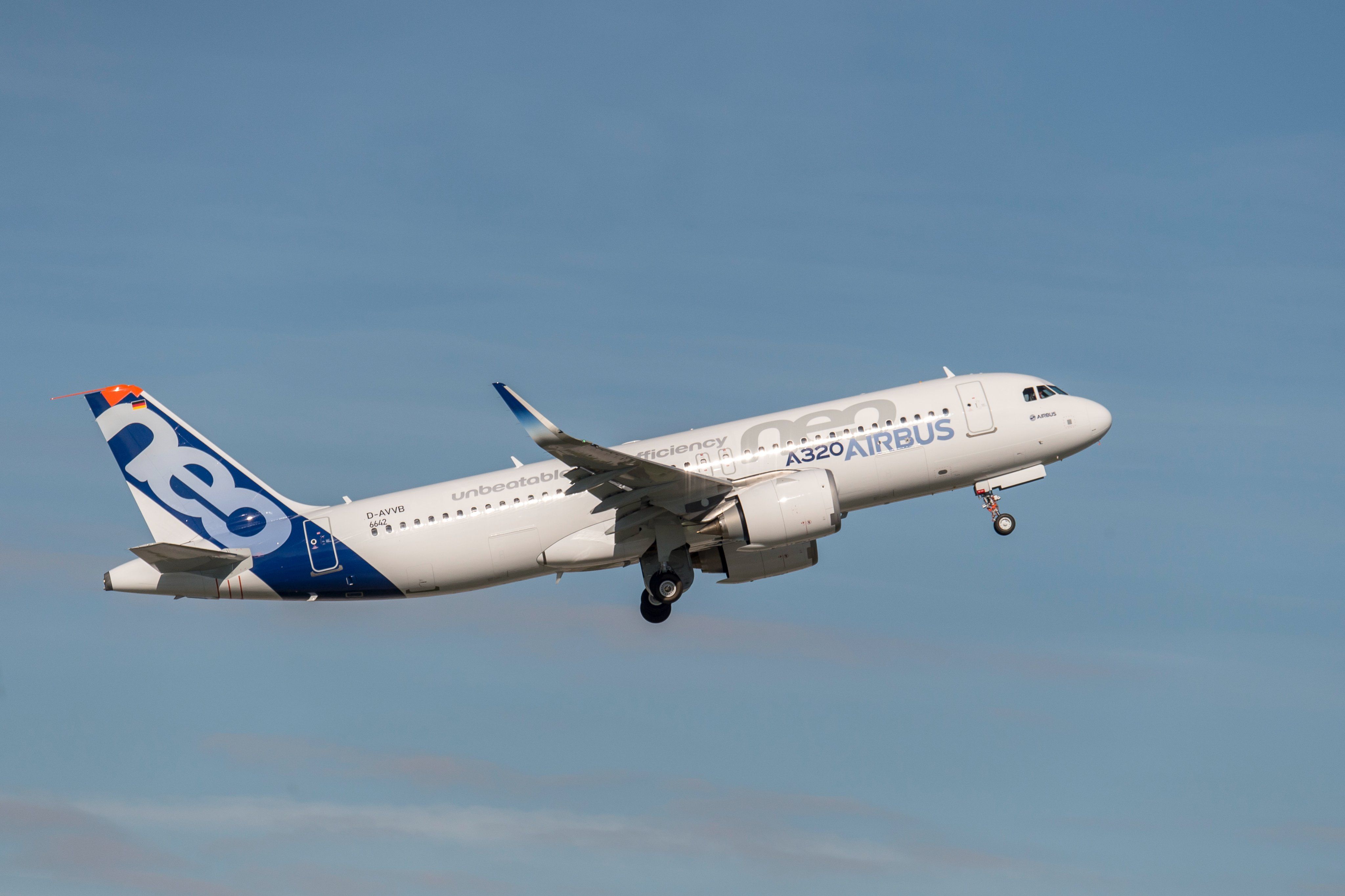 Airbus A320neo.