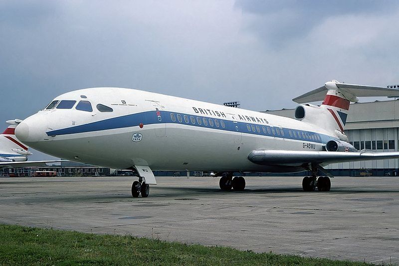 Hawker Siddeley HS-121 Trident 1E, British Airways AN1939446 Steve Fitzgerald