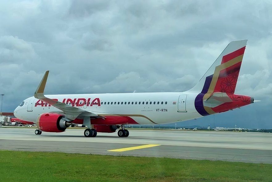 First Air India A320Neo in new livery enters service