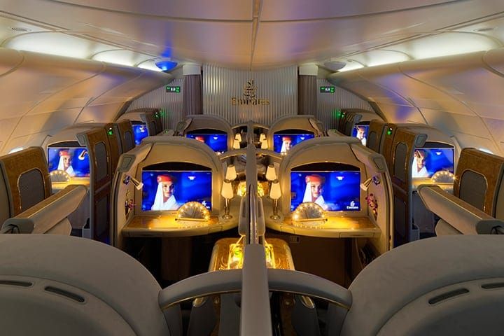 Emirates in-flight ICE system