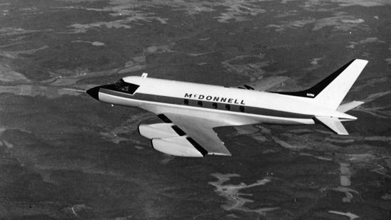 McDonnell 119 on test flight