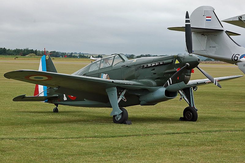 Morane-Saulnier M.S.406 at Duxford Airshow 2006