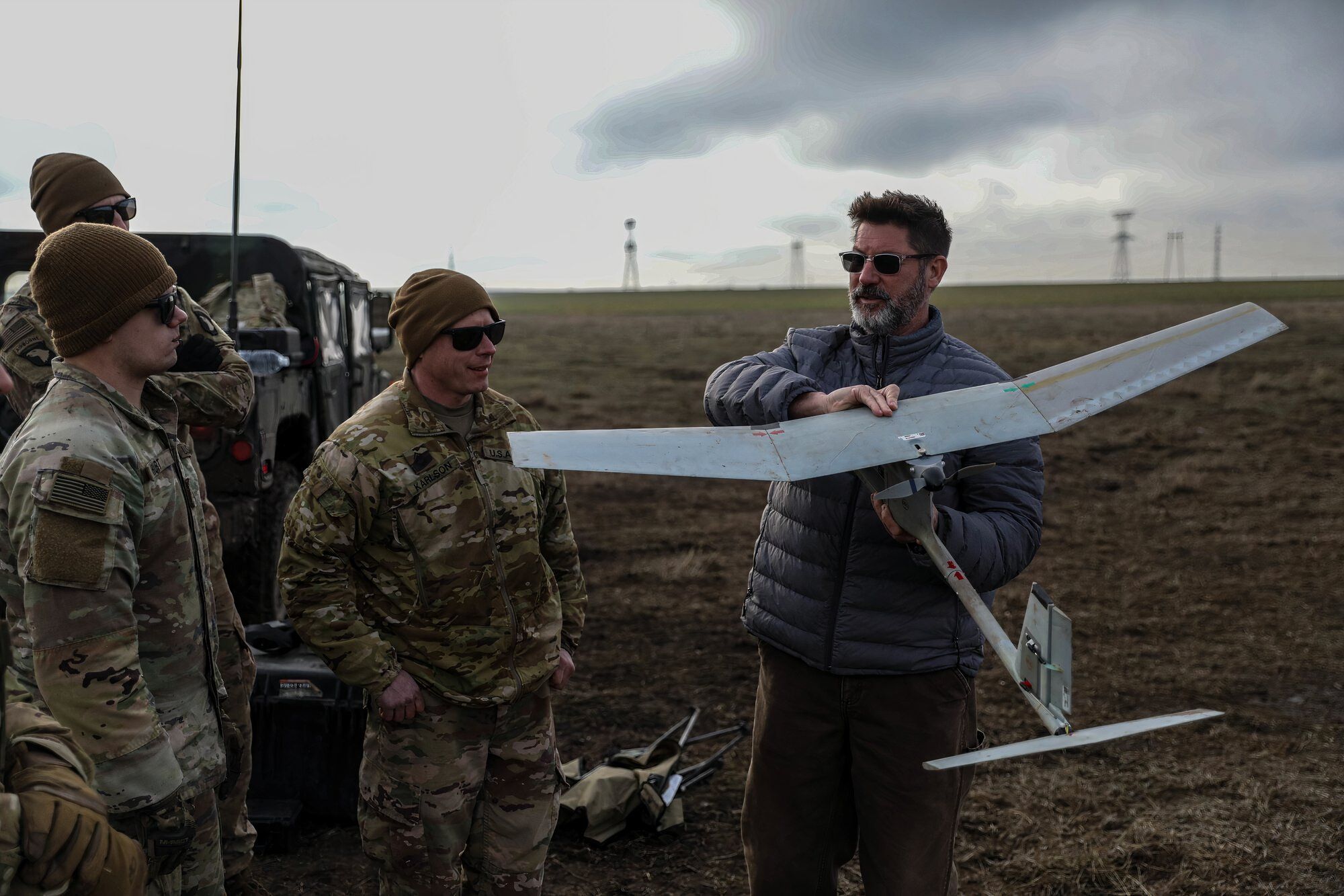 AeroVironment Raven Drone class in Romania