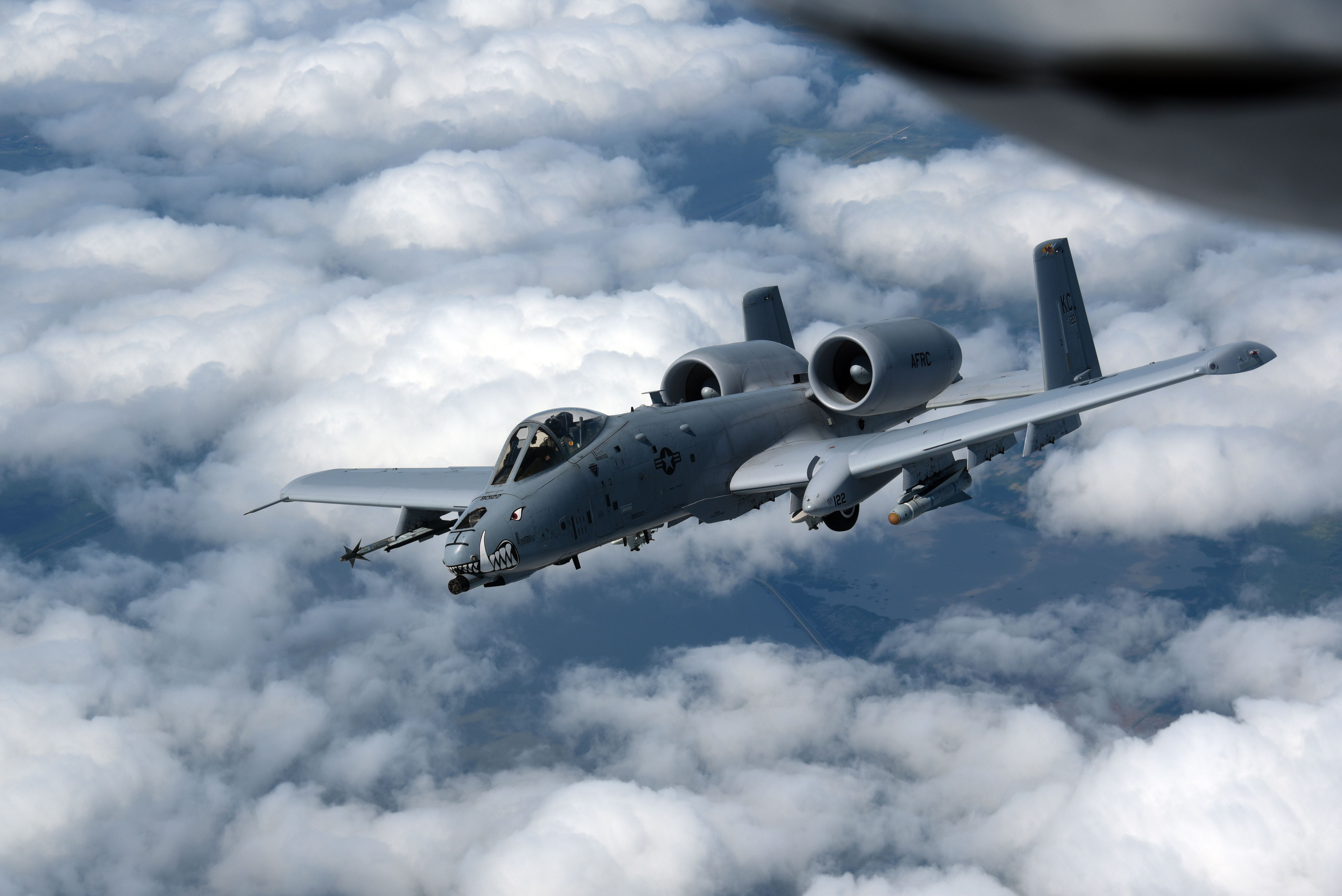 Photo of A-10 Thunderbolt II in flight