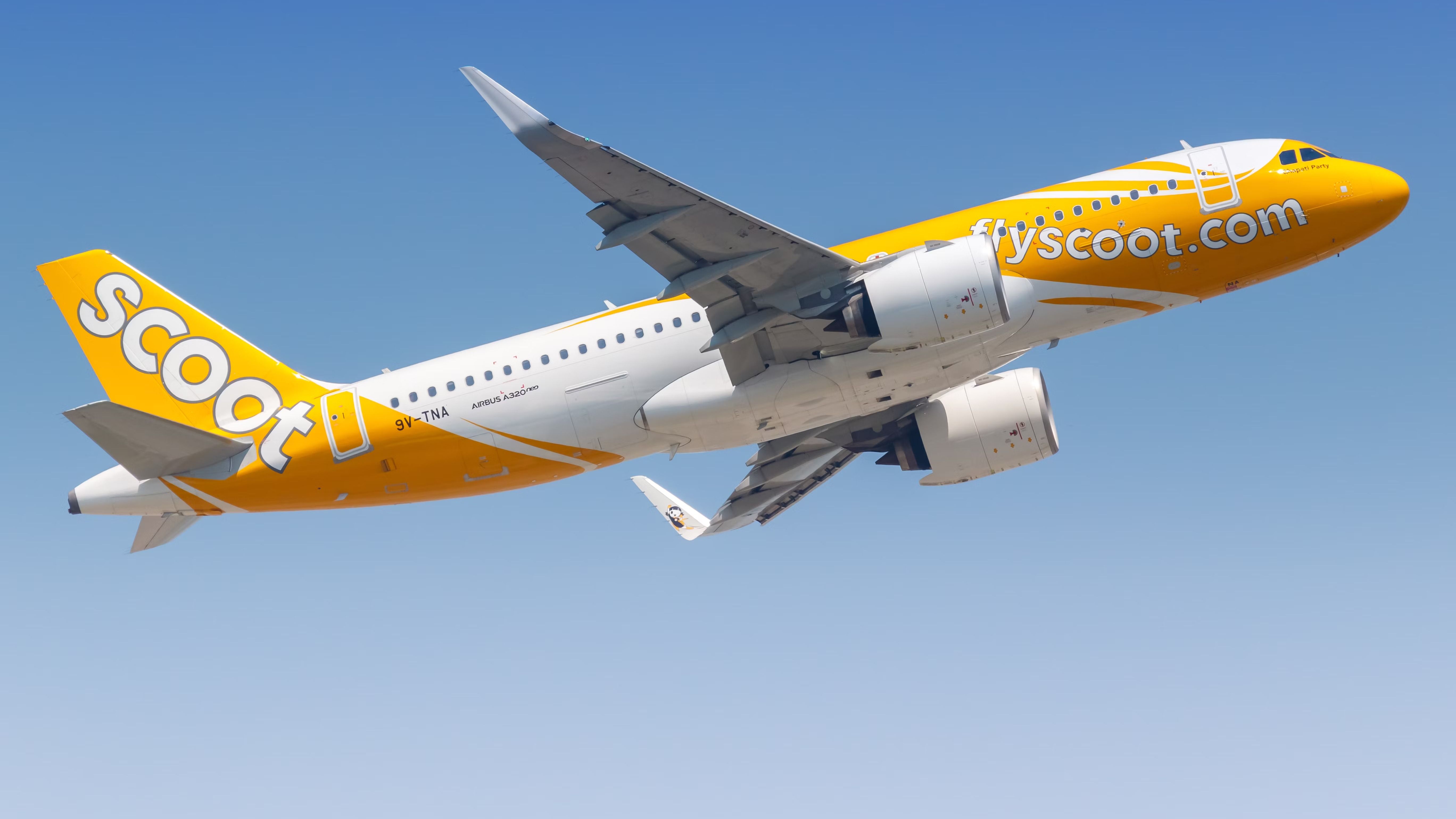 Scoot Airbus A320 16-9