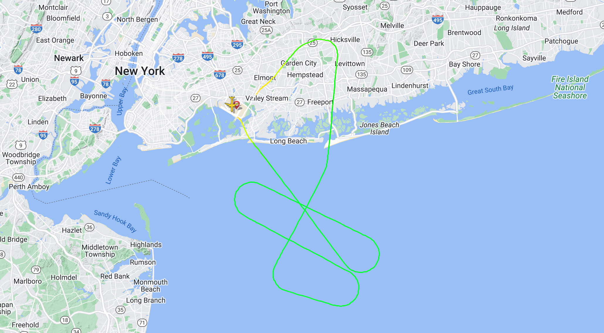 Playback FR24 JetBlue incident