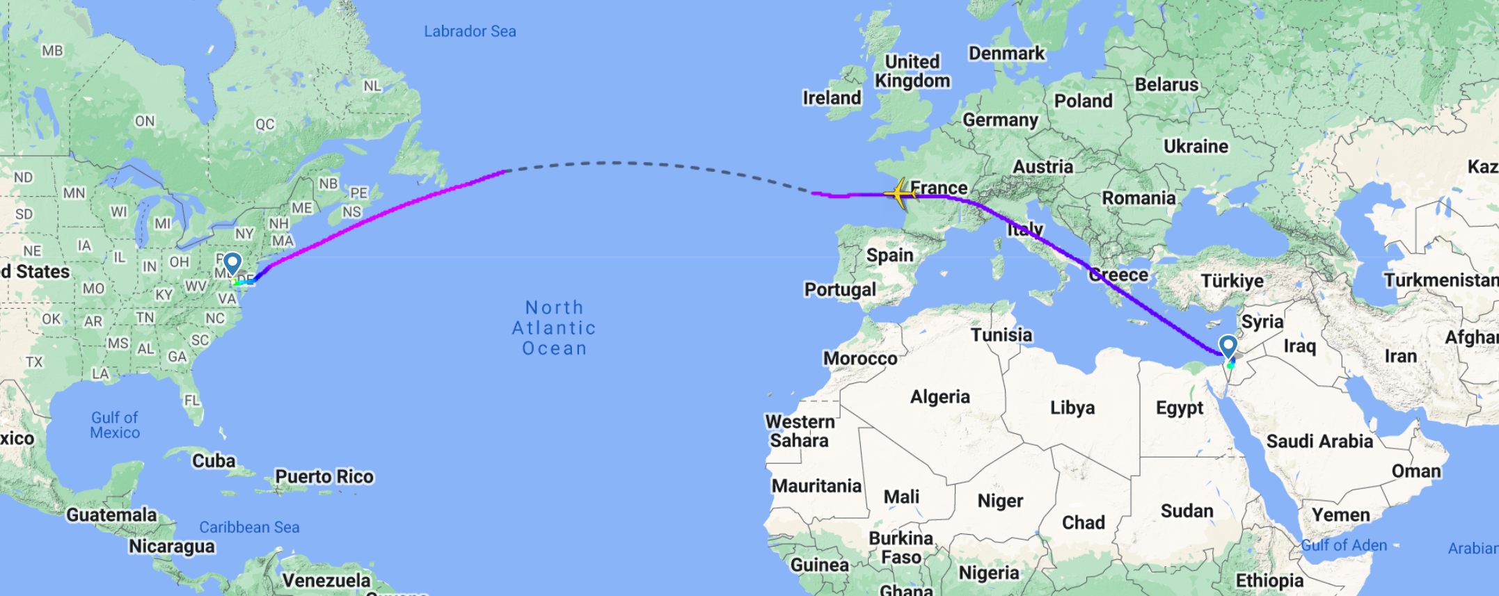 wing of zion flightradar24