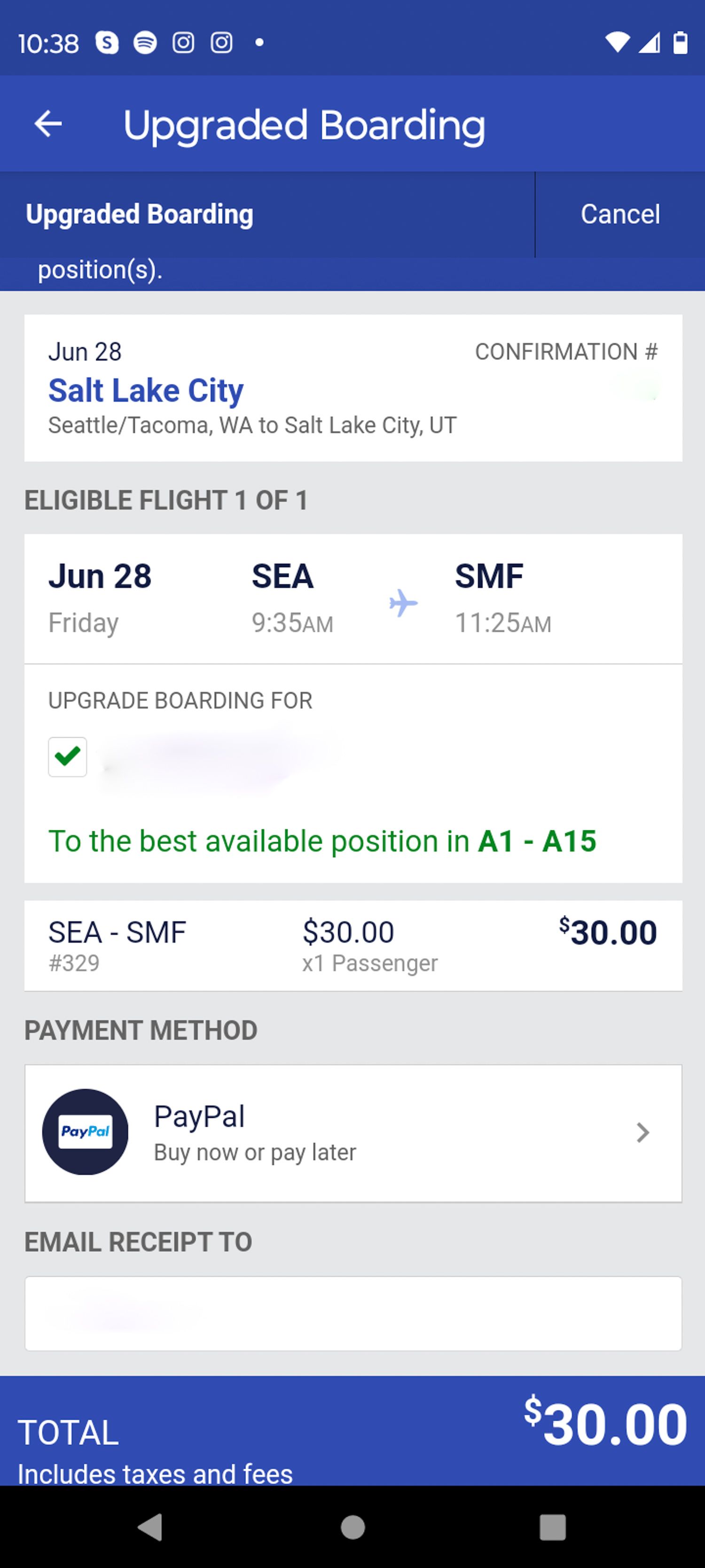 Flight Review: Southwest Airlines Boeing 737 MAX 8 From Seattle To Salt ...