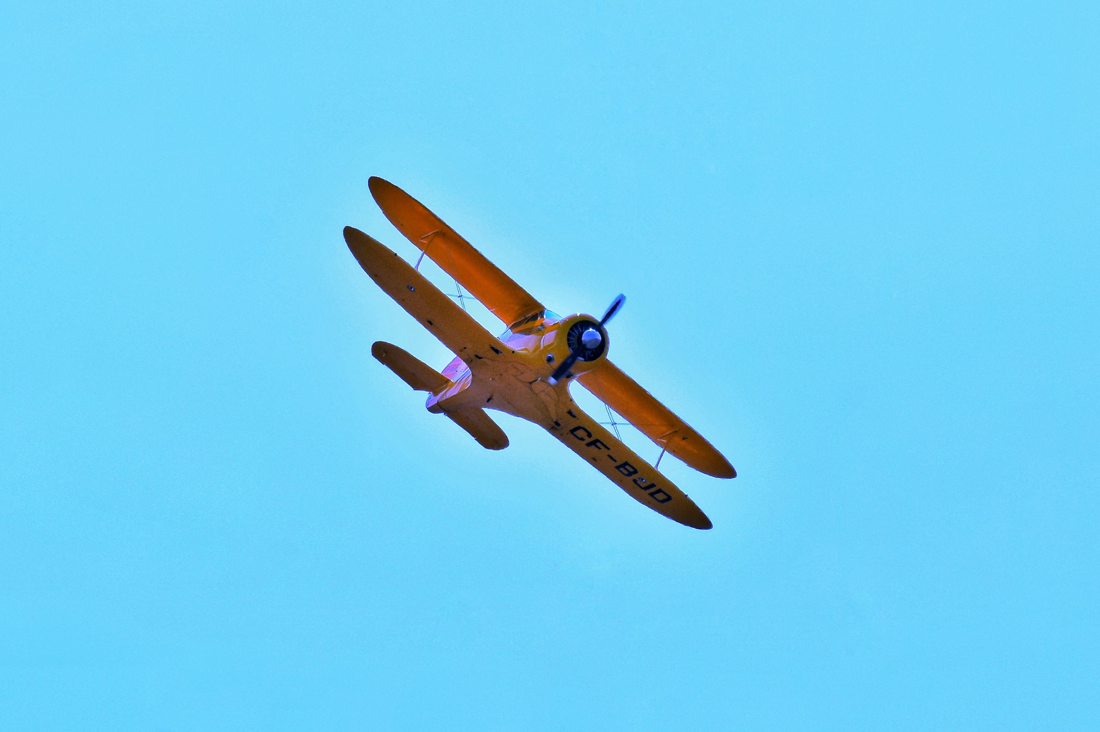 1932 Beech Staggerwing luxury biplane.