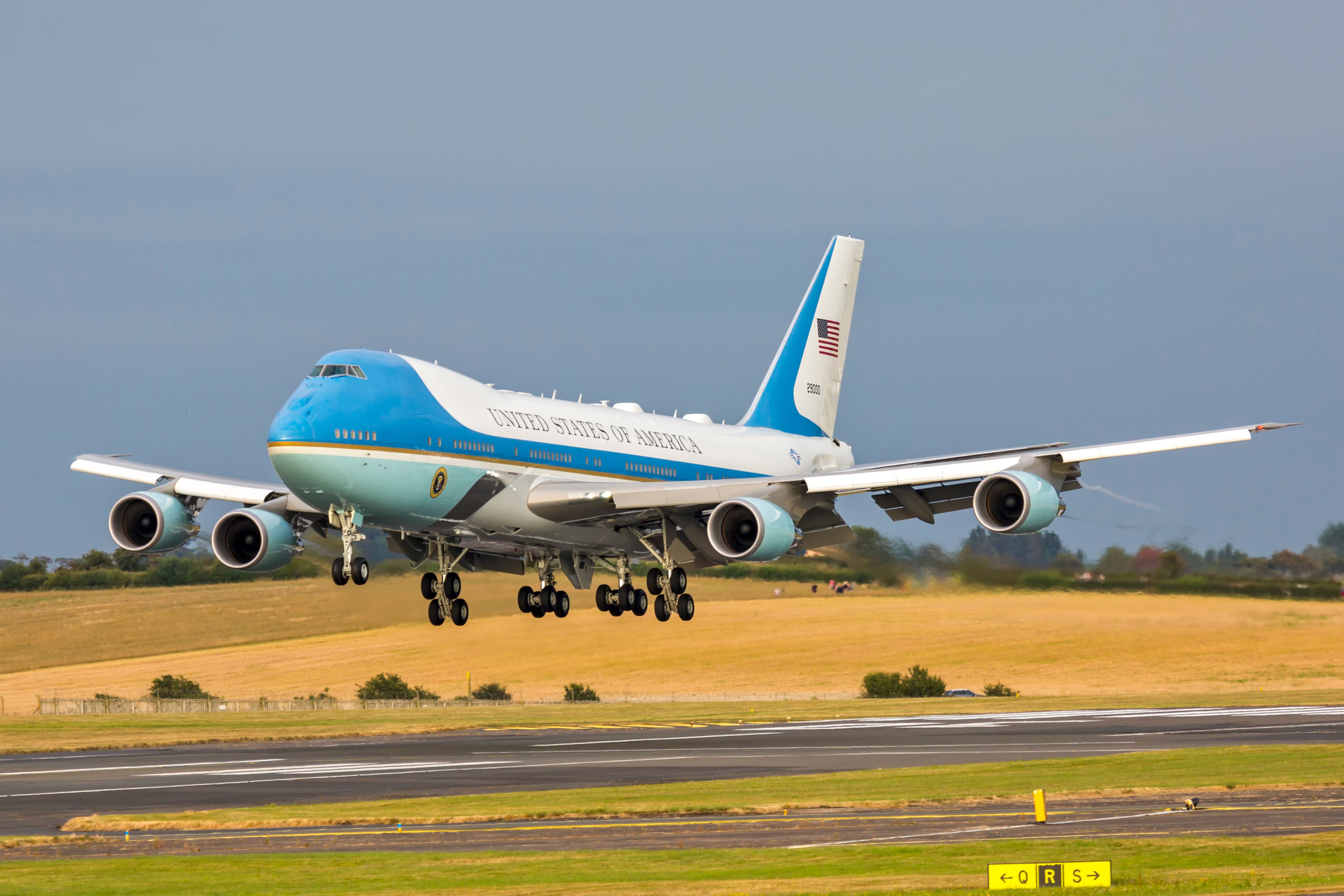 USAF VC-25A Air Force One.