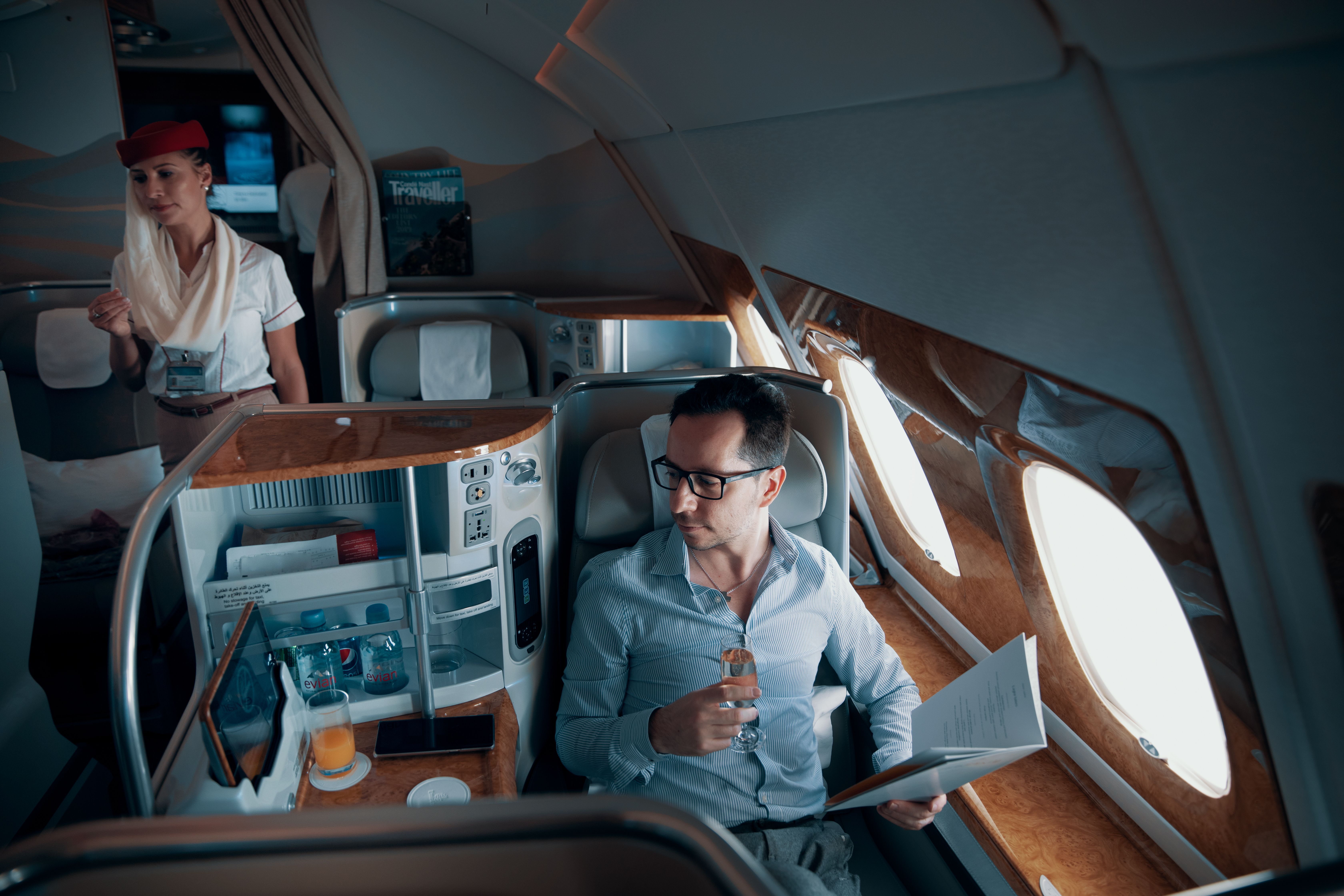 emirates business cabin