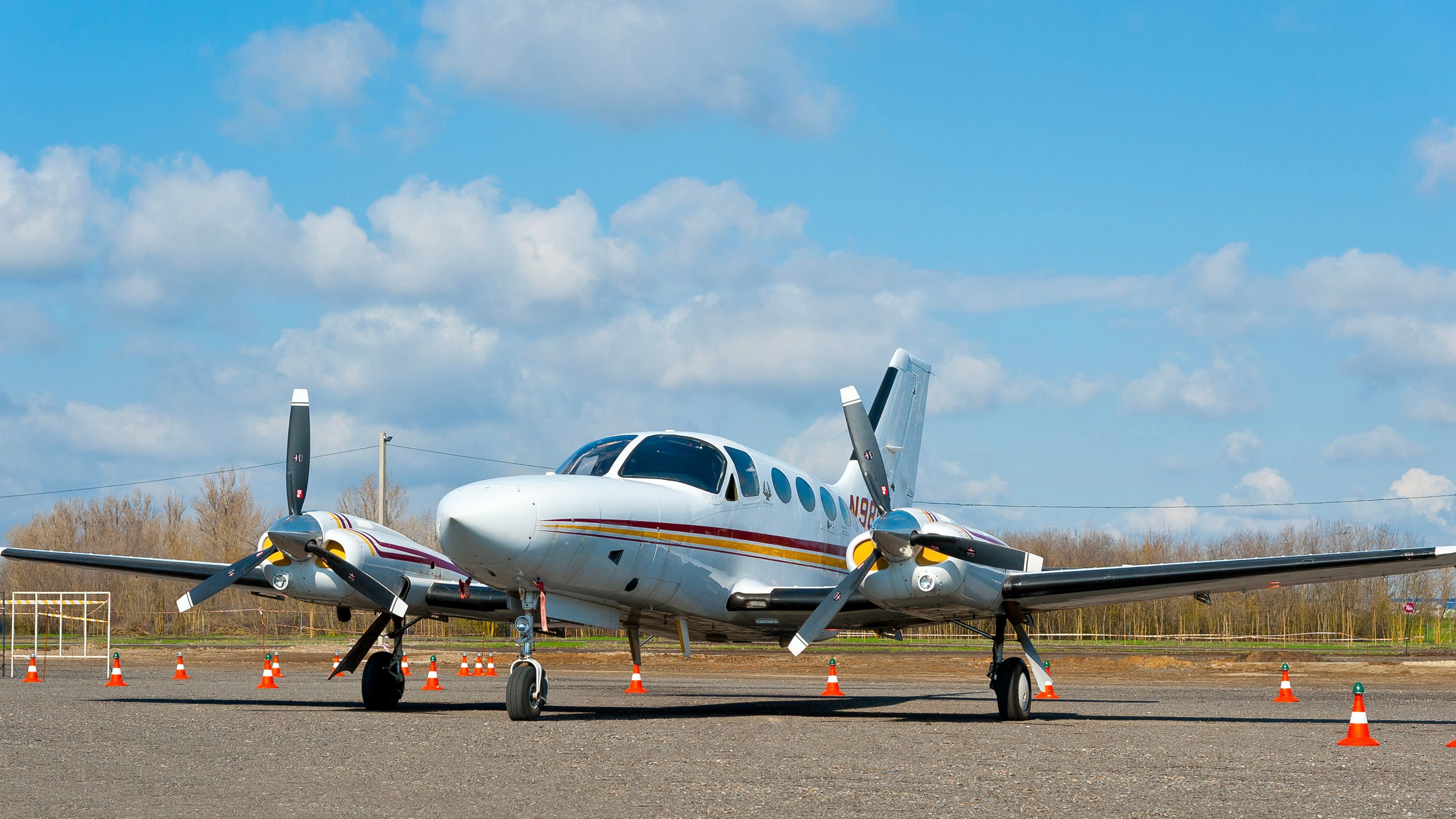 Cessna Golden Eagle 421C on the ground