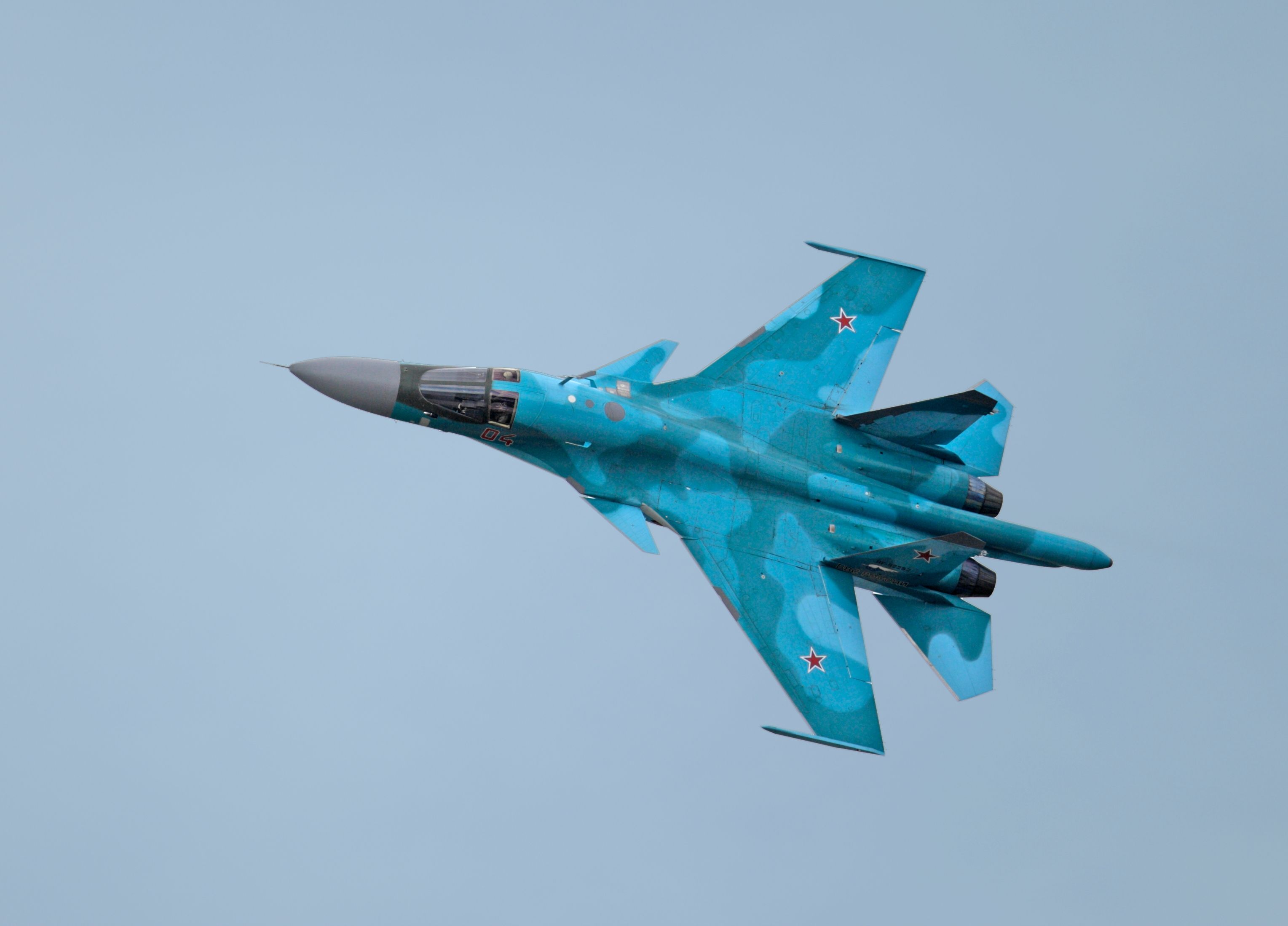 Russian Su-34 Supersonic Fighter Reportedly Shot Down By Ukrainian F-16