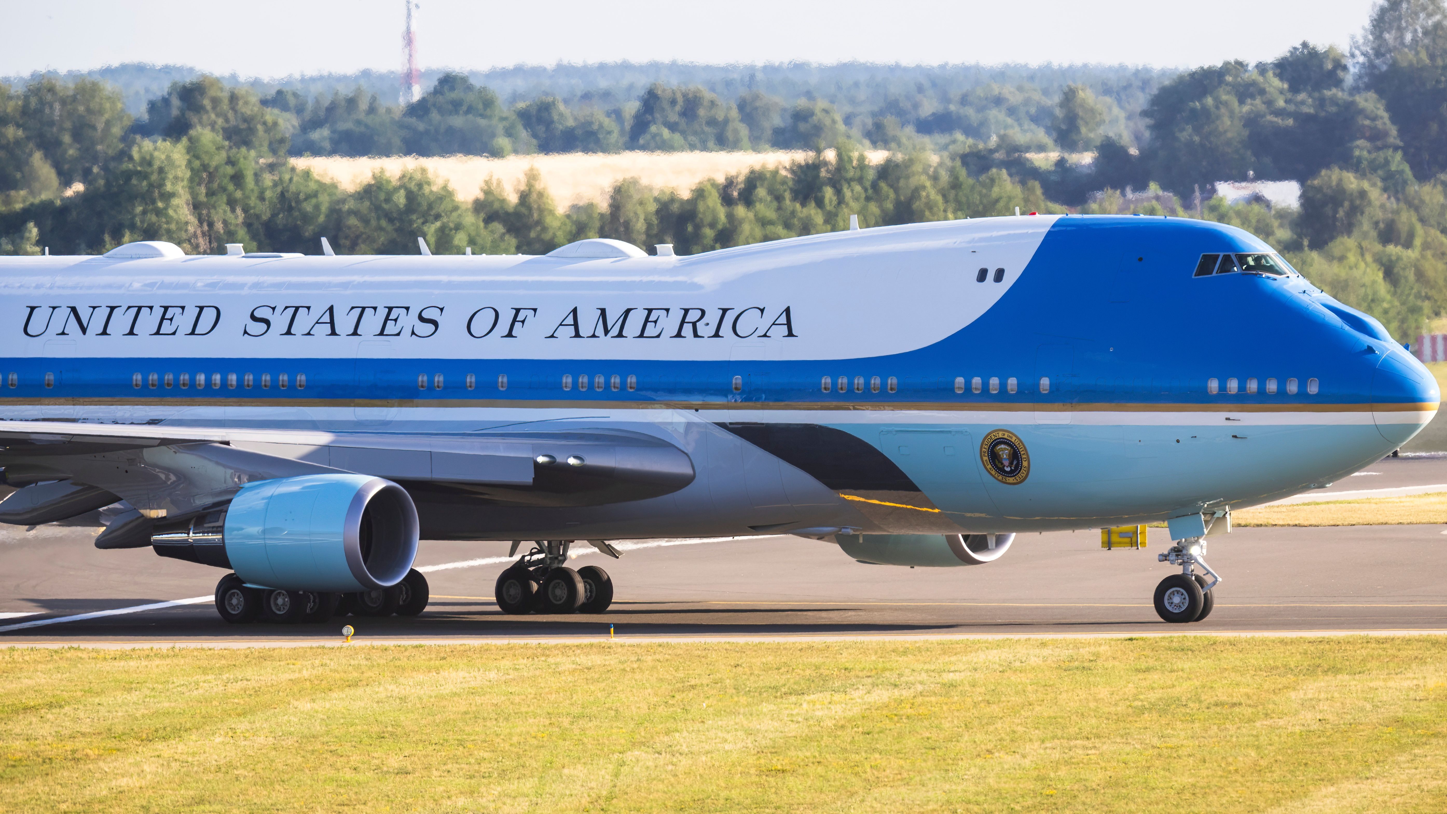 USAF VC-25A Air Force One.