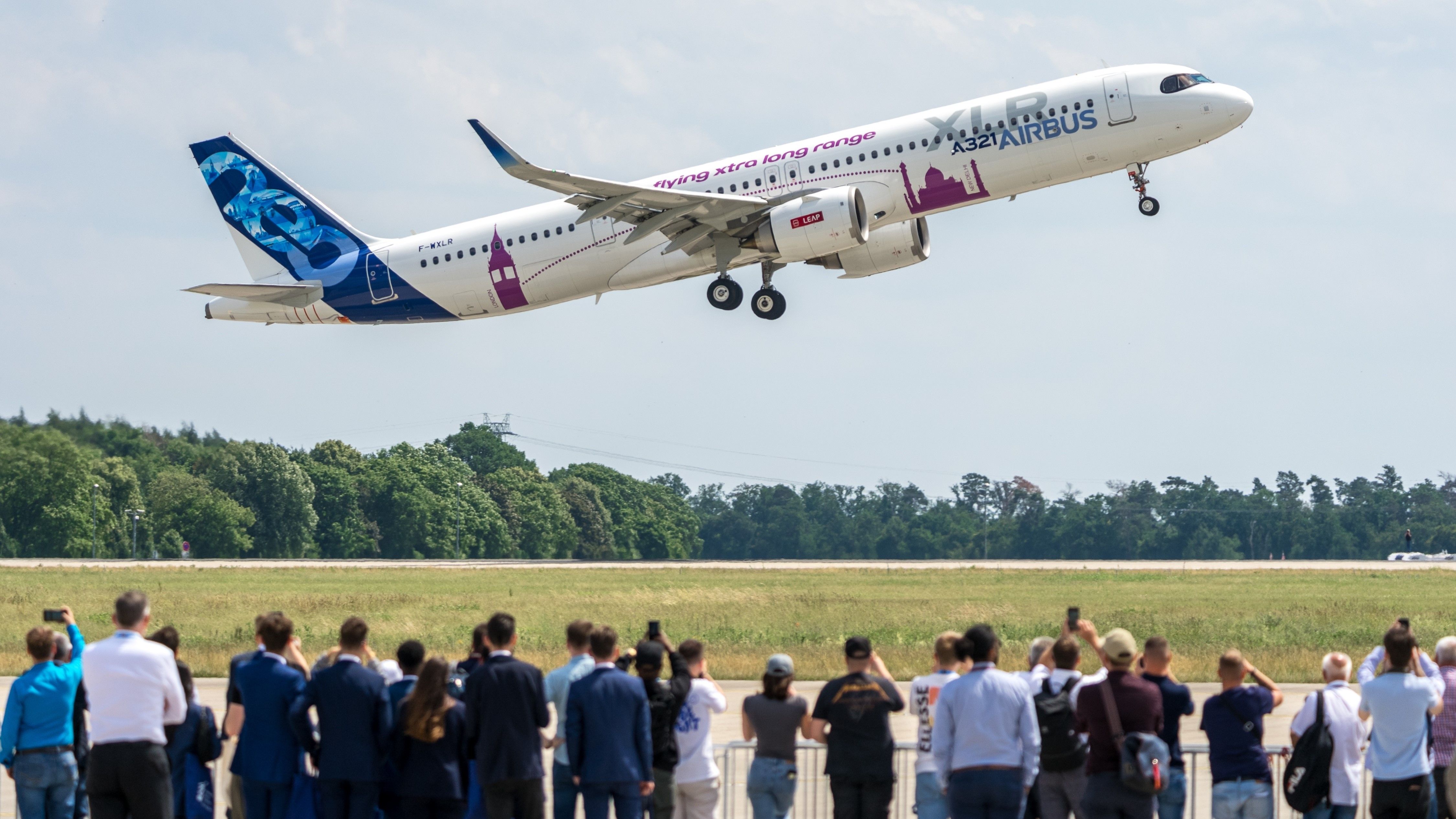 Airbus A321XLR in Berlin